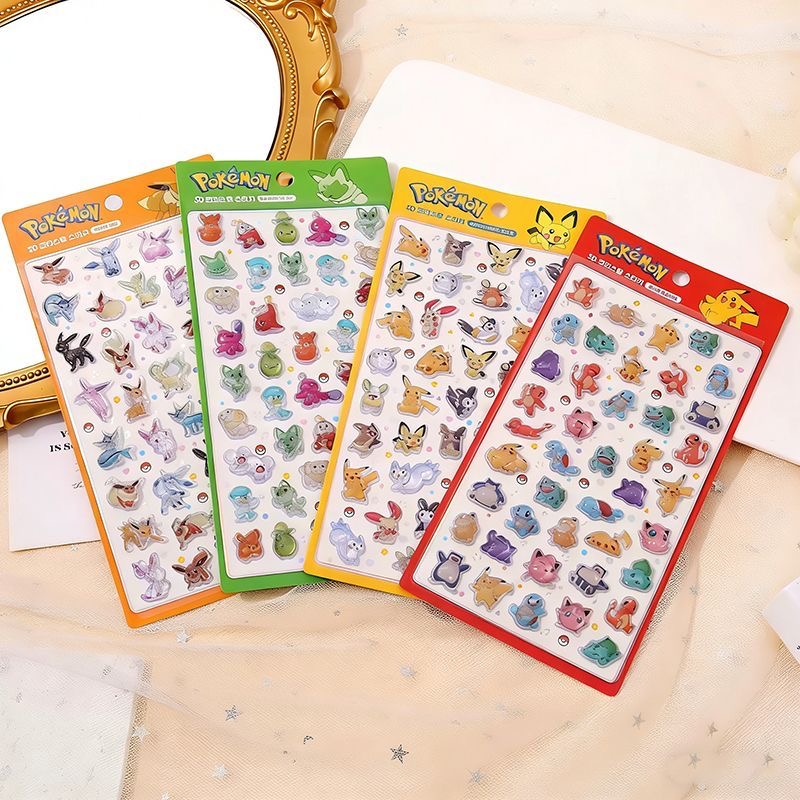 Phone Accessories Items - 4 Stuks Pokemon Pikachu Sprigatito Tandemaus