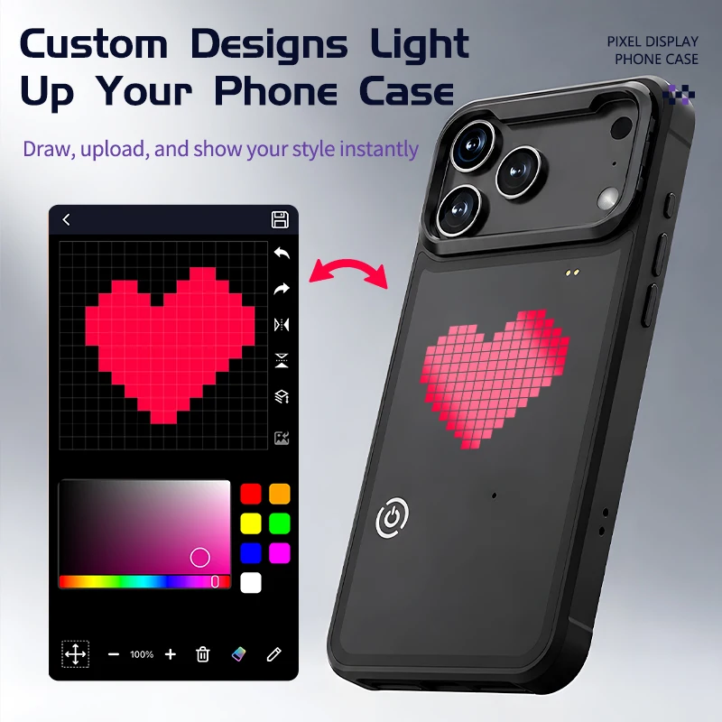 Phone Accessories Case - DIY-modus met APP-afbeeldingsschermhoes voor iPhone 17