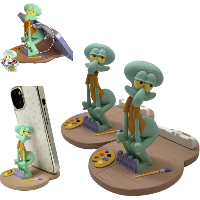 Phone Accessories Rack - Nieuwe KKV SpongeBob Squidward Magnetische Telefoonhouder