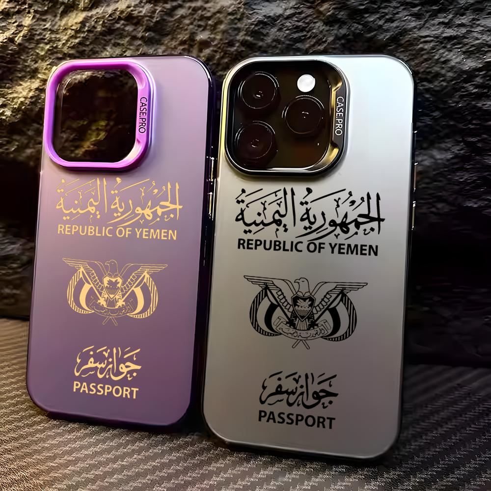 Phone Accessories List - Y-Yemen Paspoort Telefoonhoesje voor iPhone 17