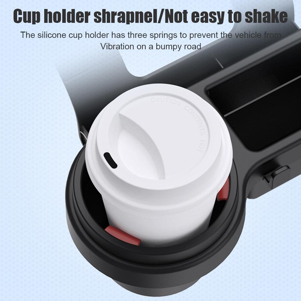 Phone Accessories Rack - Auto bekerhouder telefoonhouder opbergbak zijdeur raam