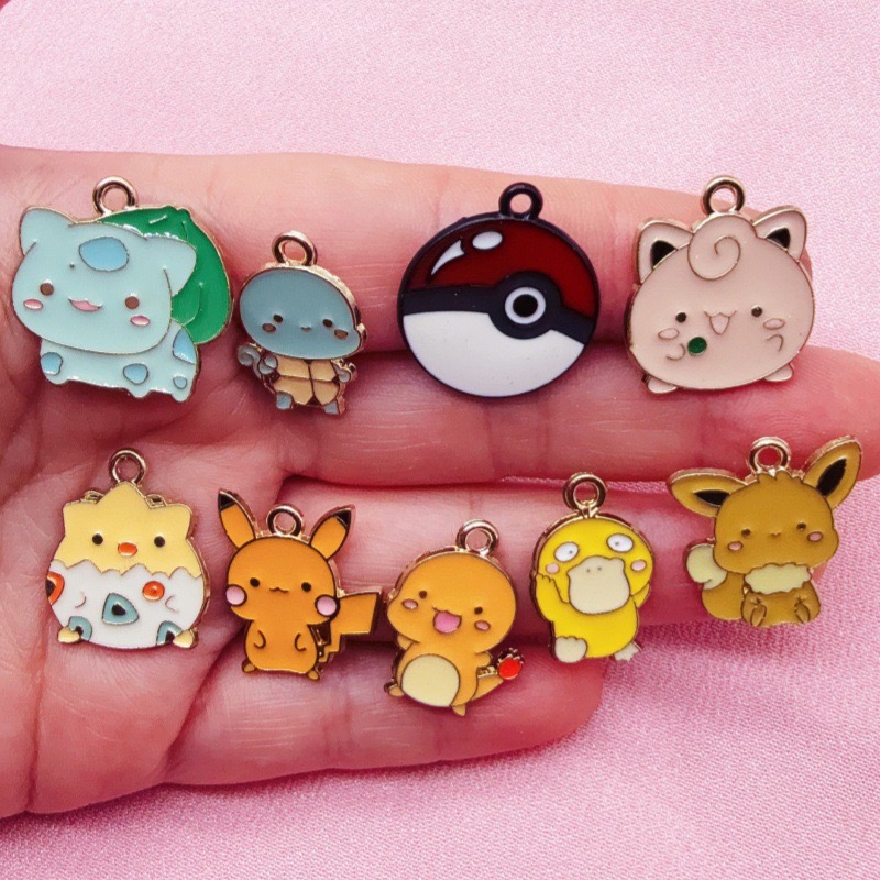 Phone Accessories And Gadget - 10 stuks cartoon druppelolie sieraden accessoires
