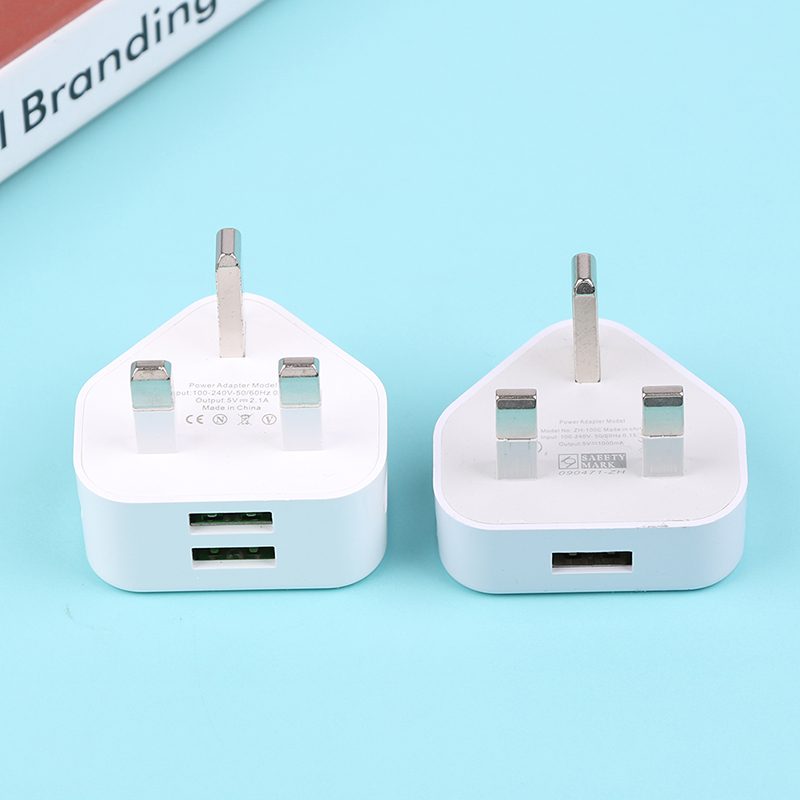 Phone Accessories Business - Universele UK Plug 3-pins wandladeradapter met