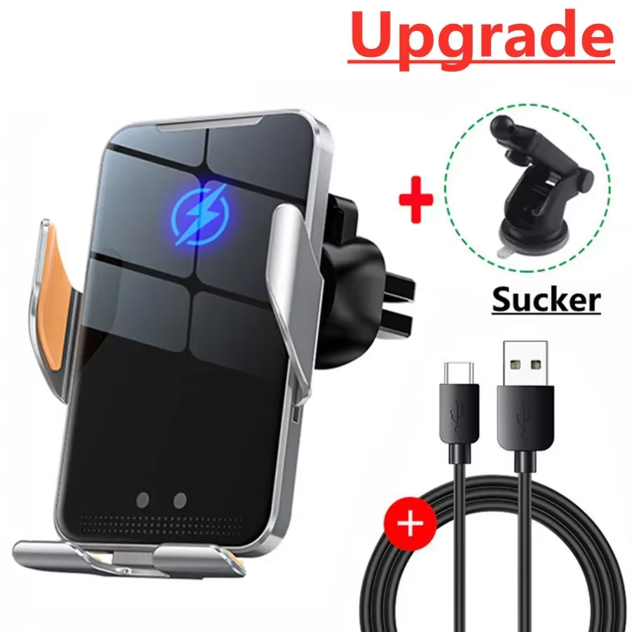 Phone Cooling Fan - Auto draadloze oplader Magnetische autohouder Telefoonhouder