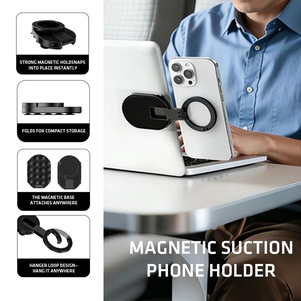 Phone Accessories And Gadget - MA39 Magnetische Opvouwbare Telefoonstandaard Universeel 360°