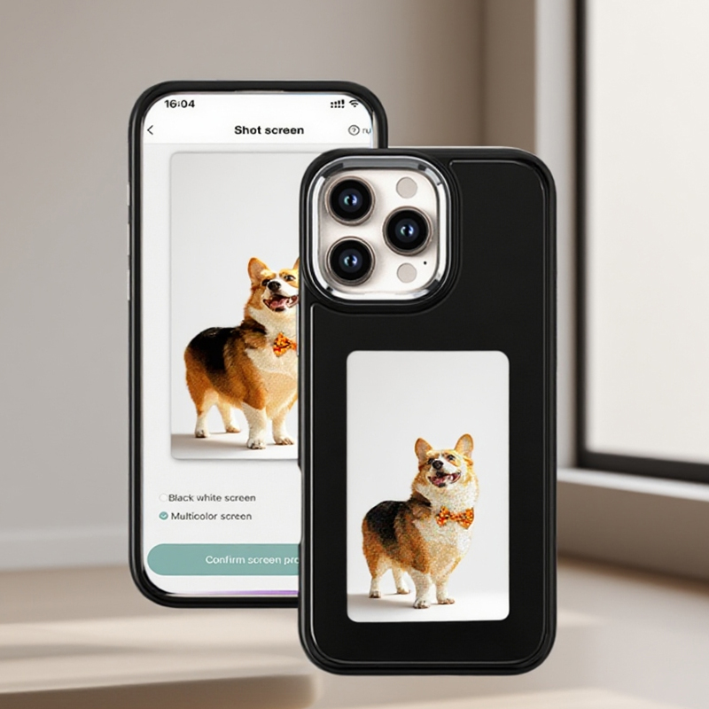 Phone Accessories And Gadget - DIY E-Inkt Scherm Telefoon Case NFC