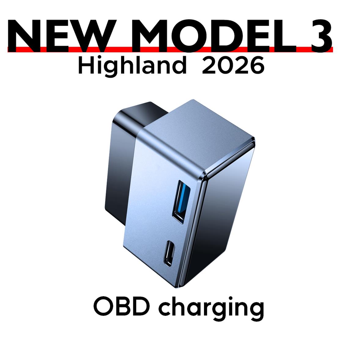 Usb C Hub - Aluminium OBD Snellaadadapter USB Type-C PD-poort