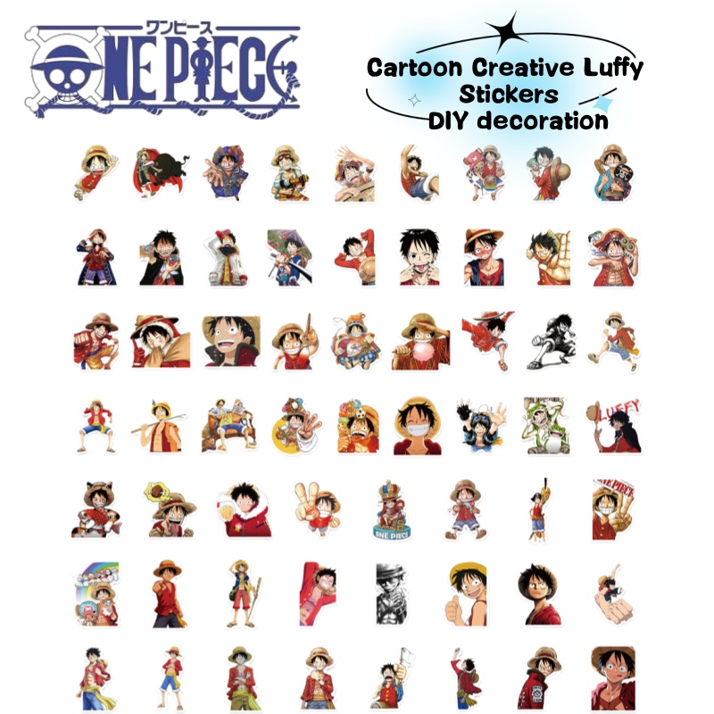 Phone Accessories Items - One Piece anime personage Luffy cartoon
