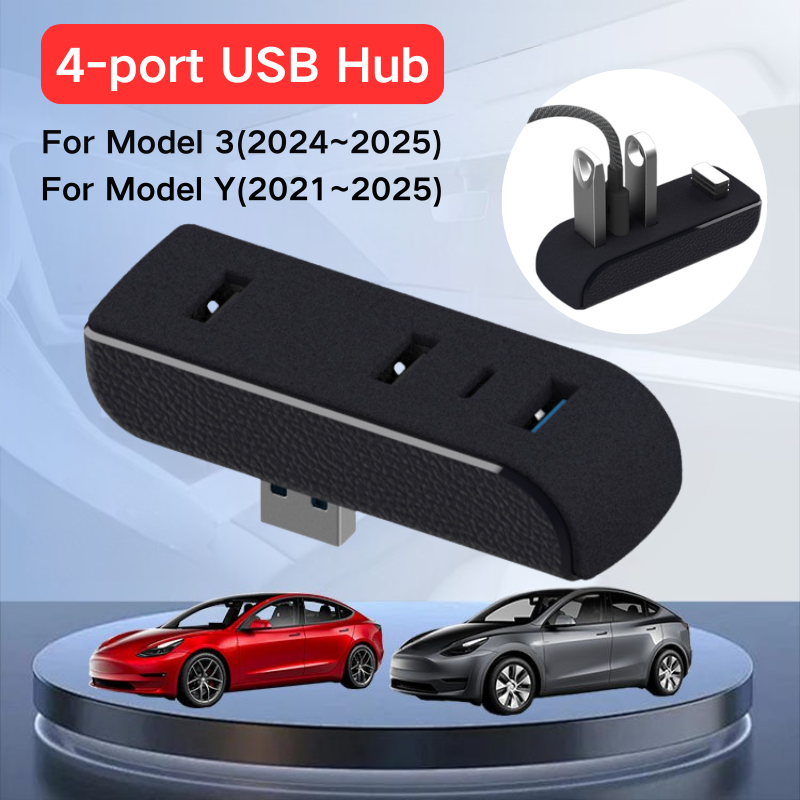 Usb C Hub - Upgrade 4-poorts USB Hub Extender Oplader