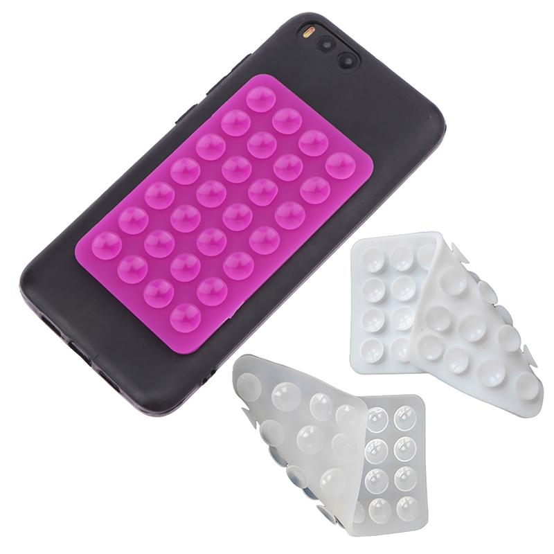 Phone Accessories Items - 1PC Dubbelzijdige siliconen zuignap Anti-val telefoonhouder