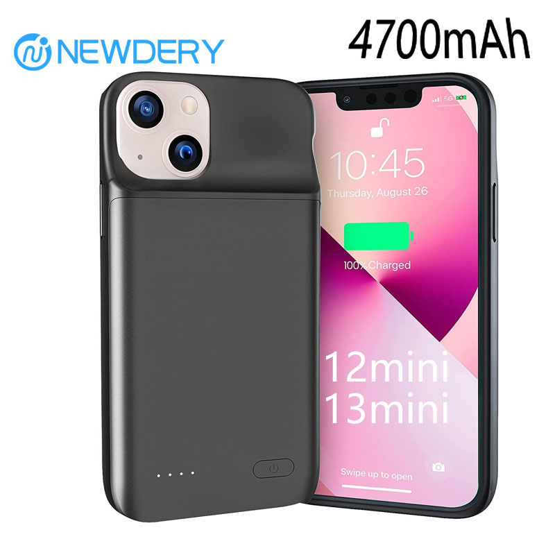 Power Bank Slim - NEWDERY 4800mAh Slim Batterij Oplaadcase voor