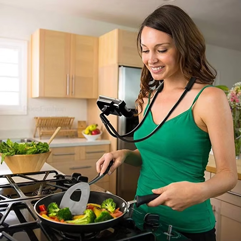 Phone Accessories And Gadget - Flexibele mobiele telefoonhouder Hangende nek Luie