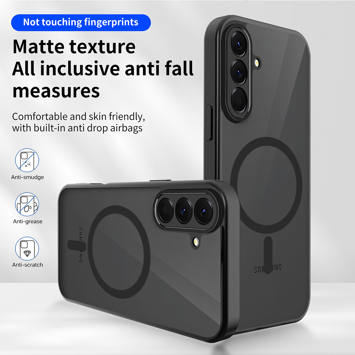 Matte telefoonhoes voor Samsun - Phone Accessories Online Shop recensie en prijs