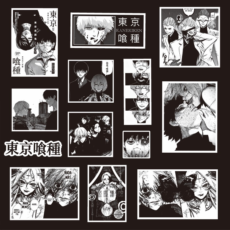 70 stuks Zwart Wit Hot Anime T - Phone Accessories Tokyo recensie en prijs