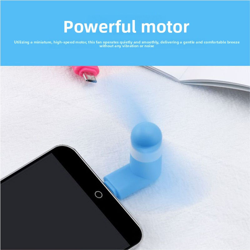 Type C Mini-telefoonventilator - Phone Cooling Fan recensie en prijs