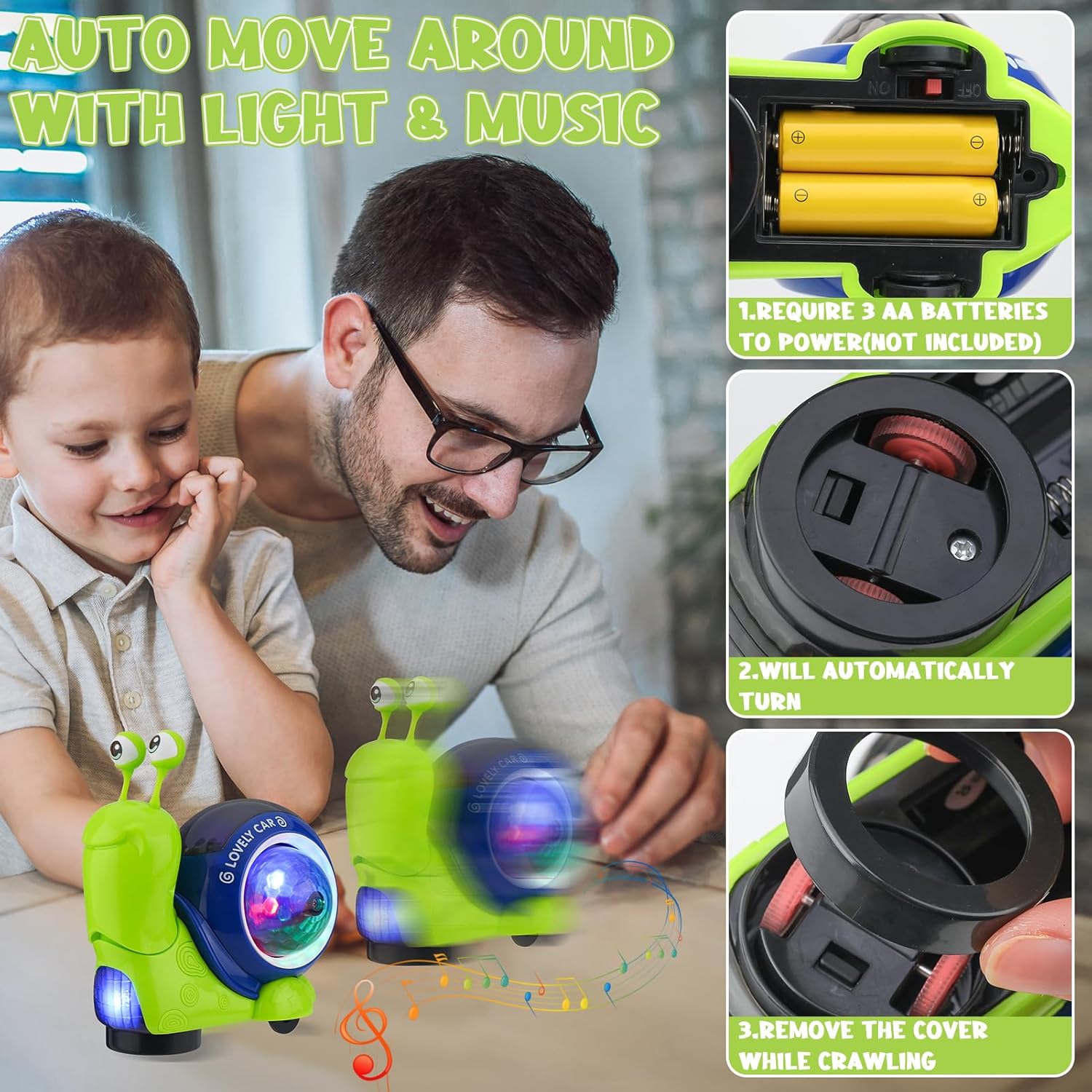 Kruipende slak Baby speelgoed  - Phone Accessories Baby recensie en prijs
