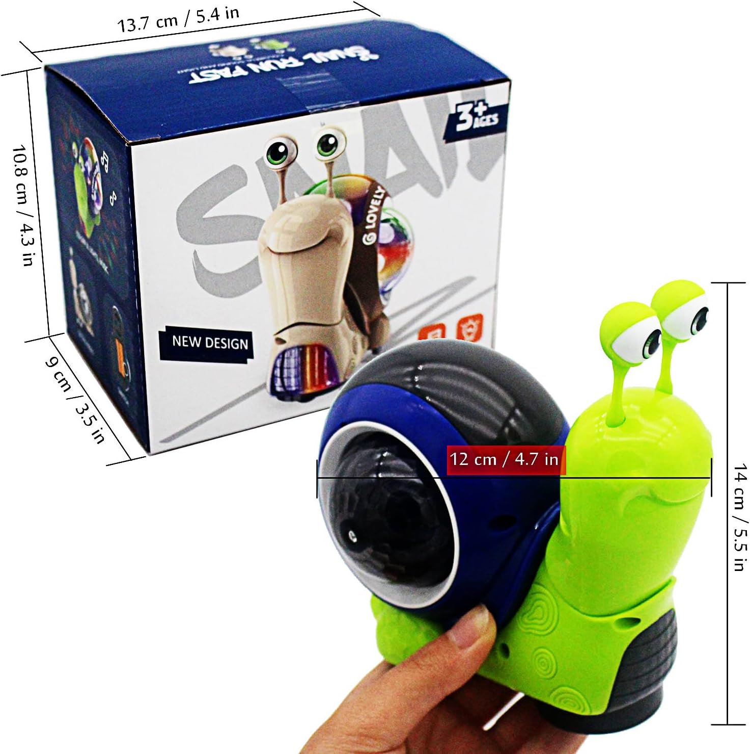 Kruipende slak Baby speelgoed  - Phone Accessories Baby recensie en prijs