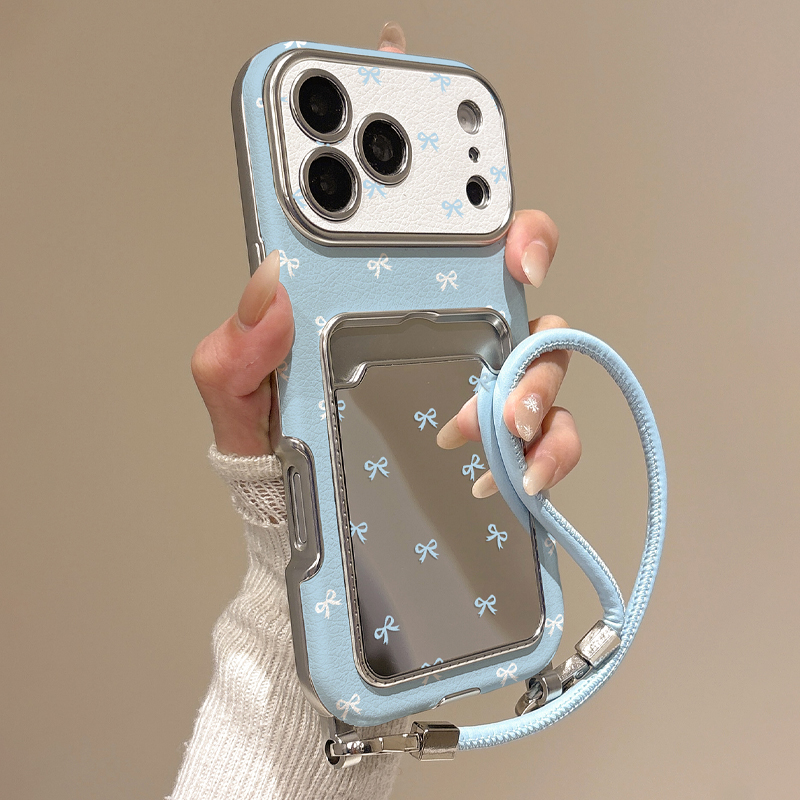 Schattige strik spiegelkaart h - Phone Accessories Holder recensie en prijs