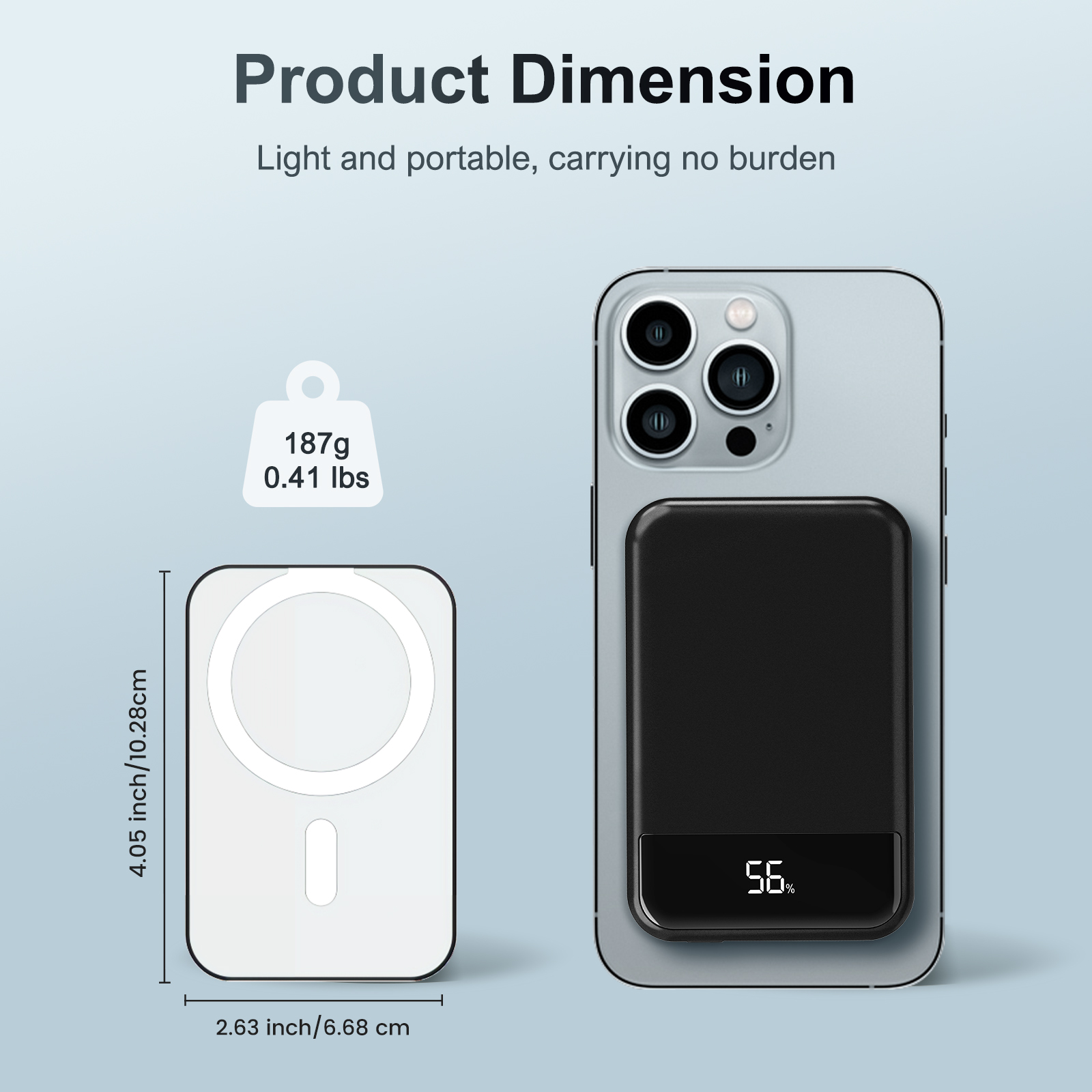 Magnetische Draadloze Draagbar - Power Bank Slim recensie en prijs