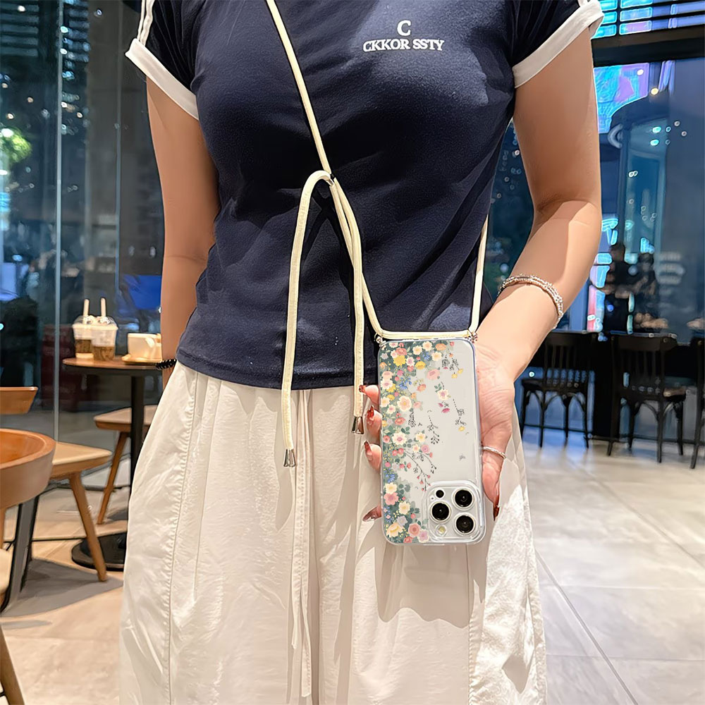 Crossbody lanyard telefoonhoes - Phone Accessories List recensie en prijs