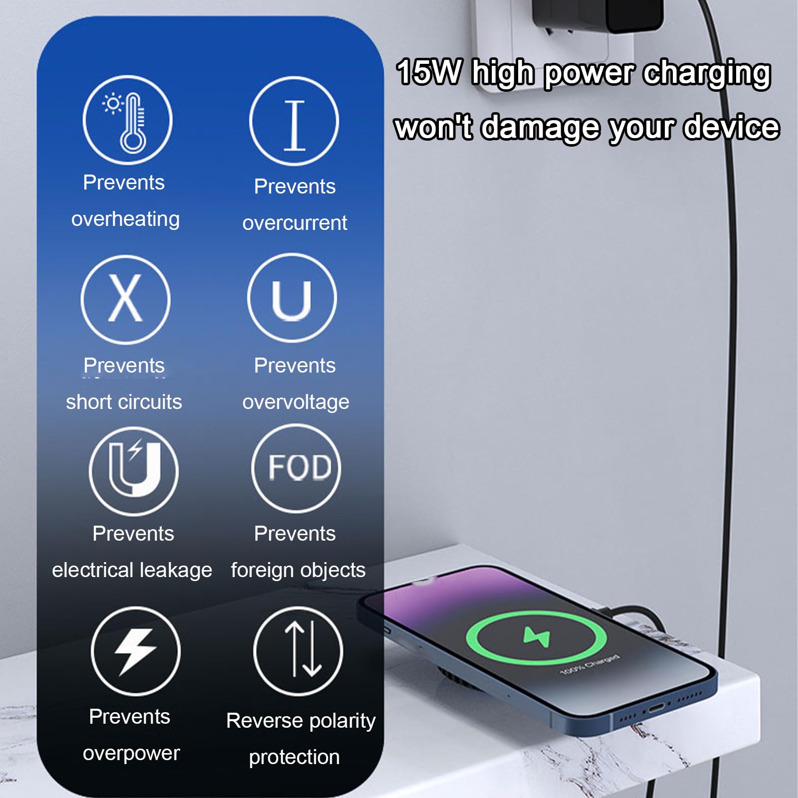 15W draadloze oplader met extr - Phone Cooling Fan recensie en prijs