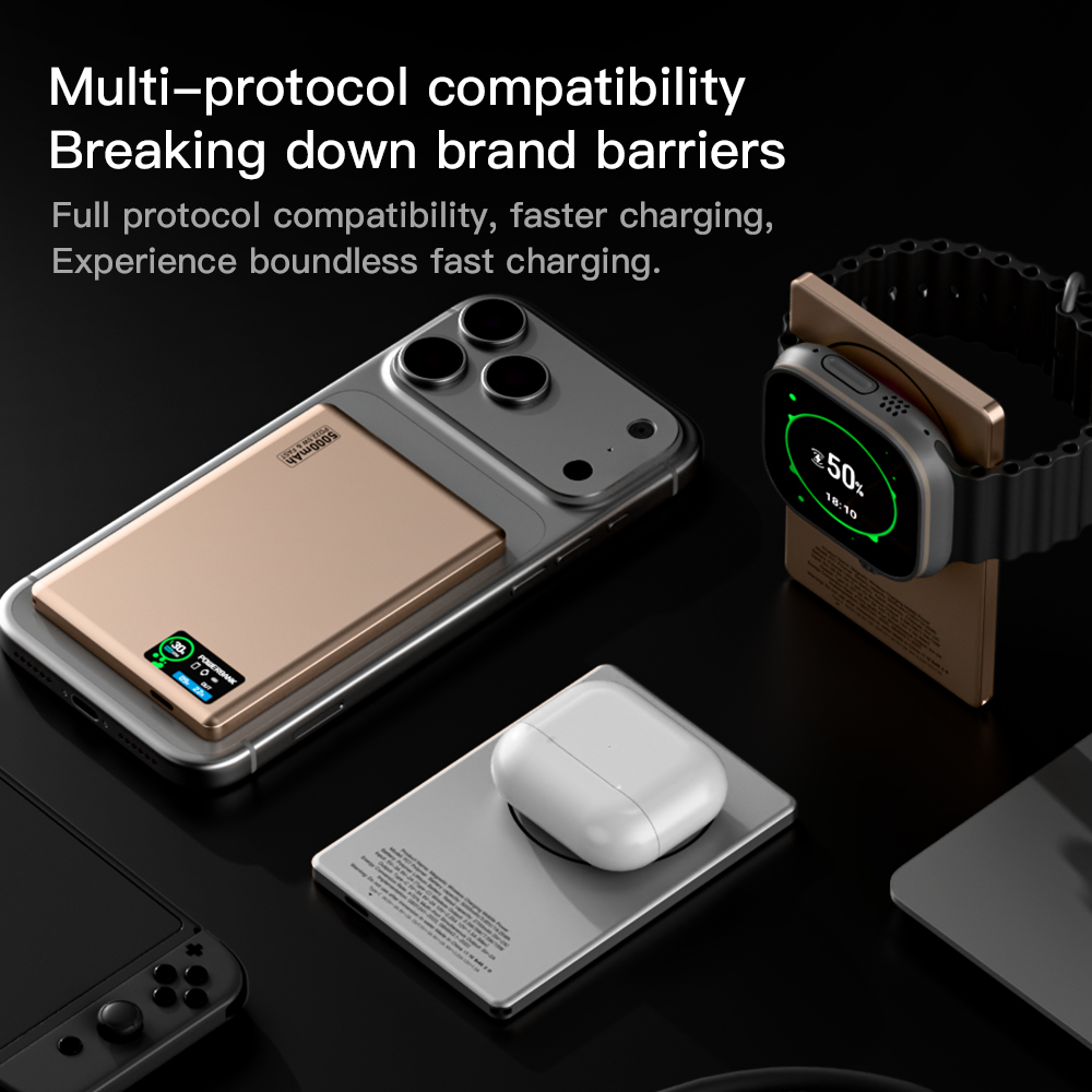 Slimme display-scherm draadloz - Power Bank Slim recensie en prijs
