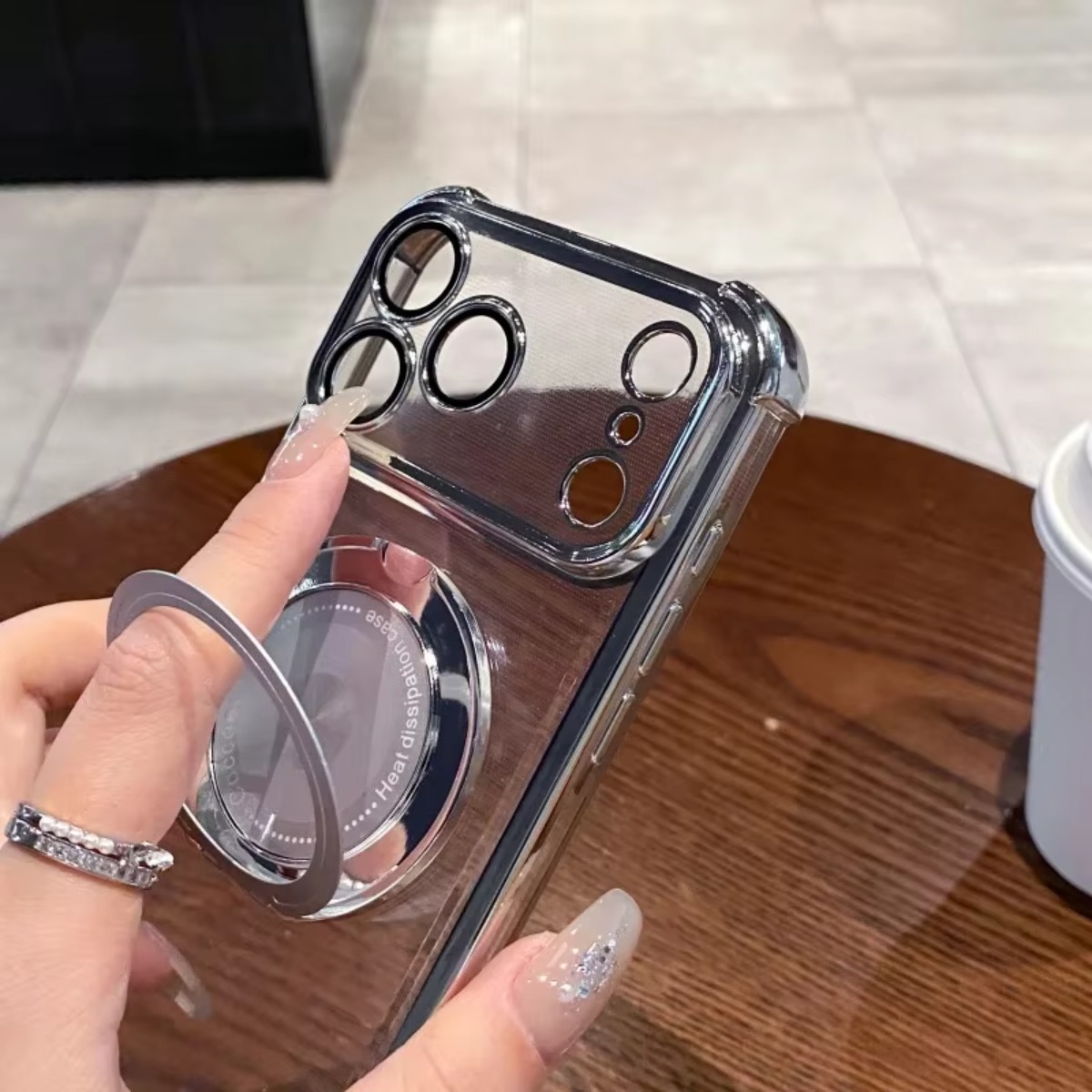 Doorzichtig magnetisch telefoo - Phone Accessories Case recensie en prijs