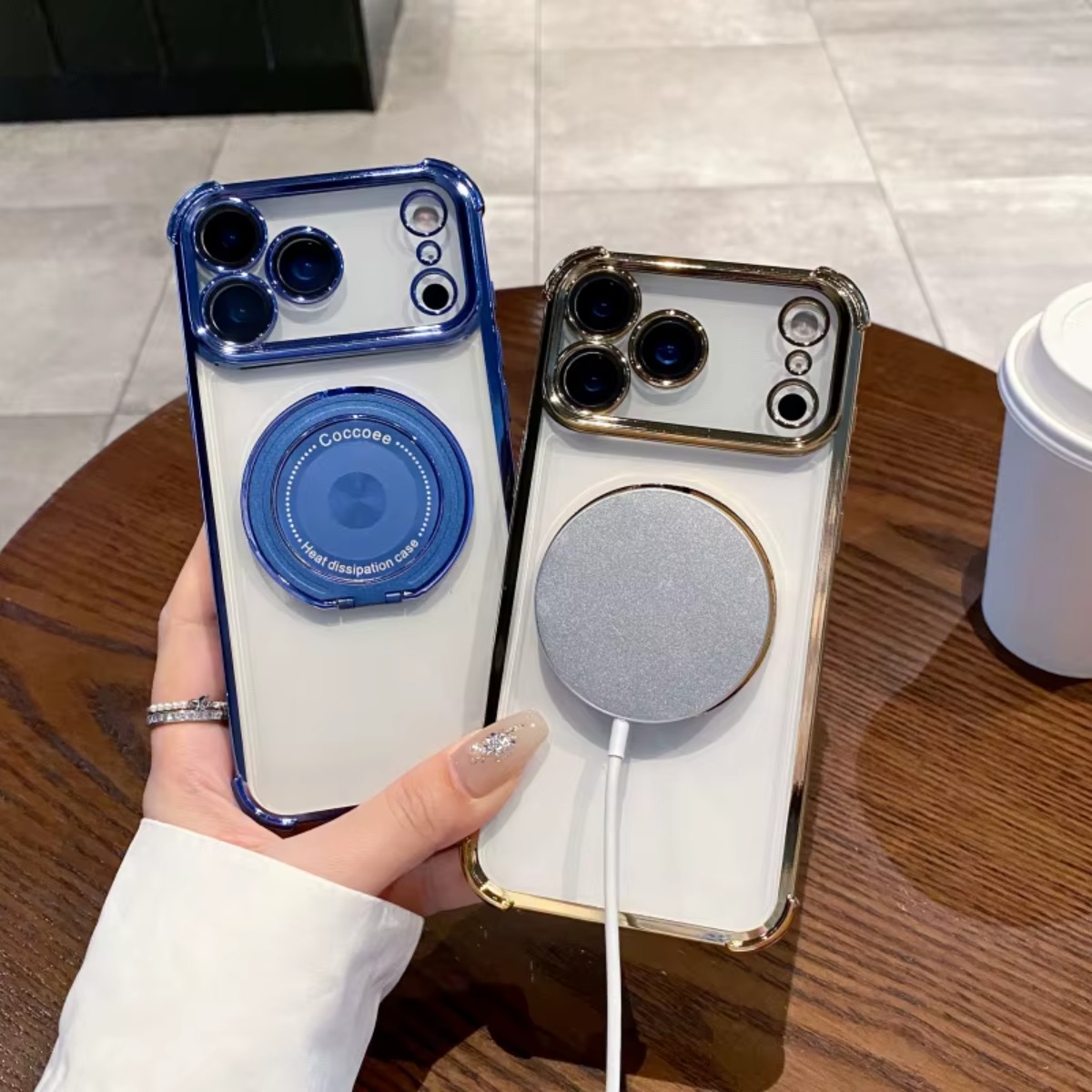Doorzichtig magnetisch telefoo - Phone Accessories Case recensie en prijs