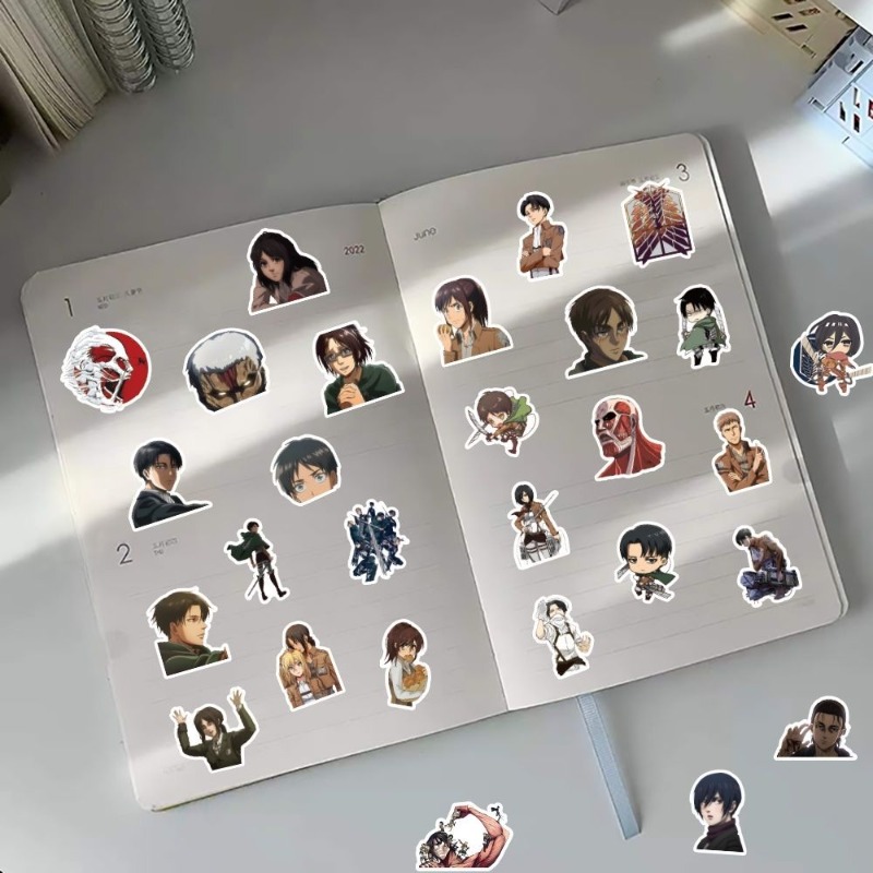 60 stuks Attack on Titan Anime - Phone Accessories Items recensie en prijs