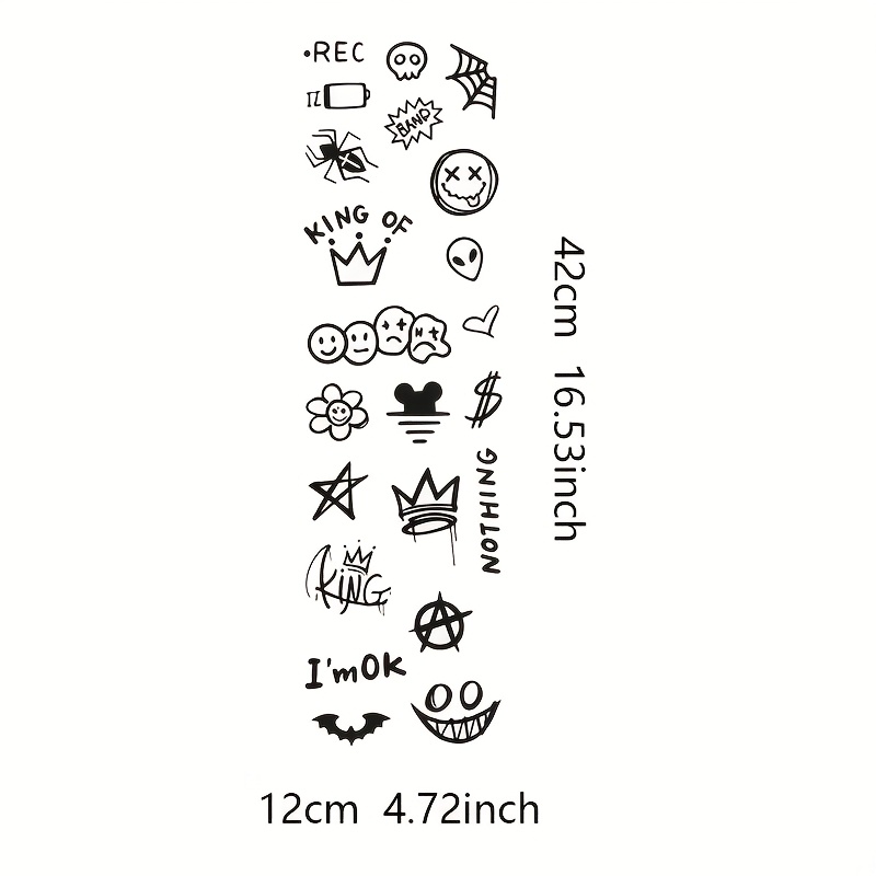 1set Graffiti Animatie Eenvoud - Phone Accessories Rack recensie en prijs