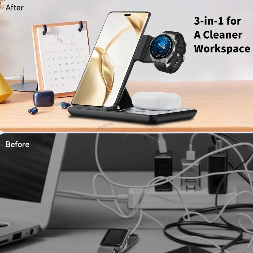 3-in-1 opvouwbare draadloze op - Phone Cooling Fan recensie en prijs