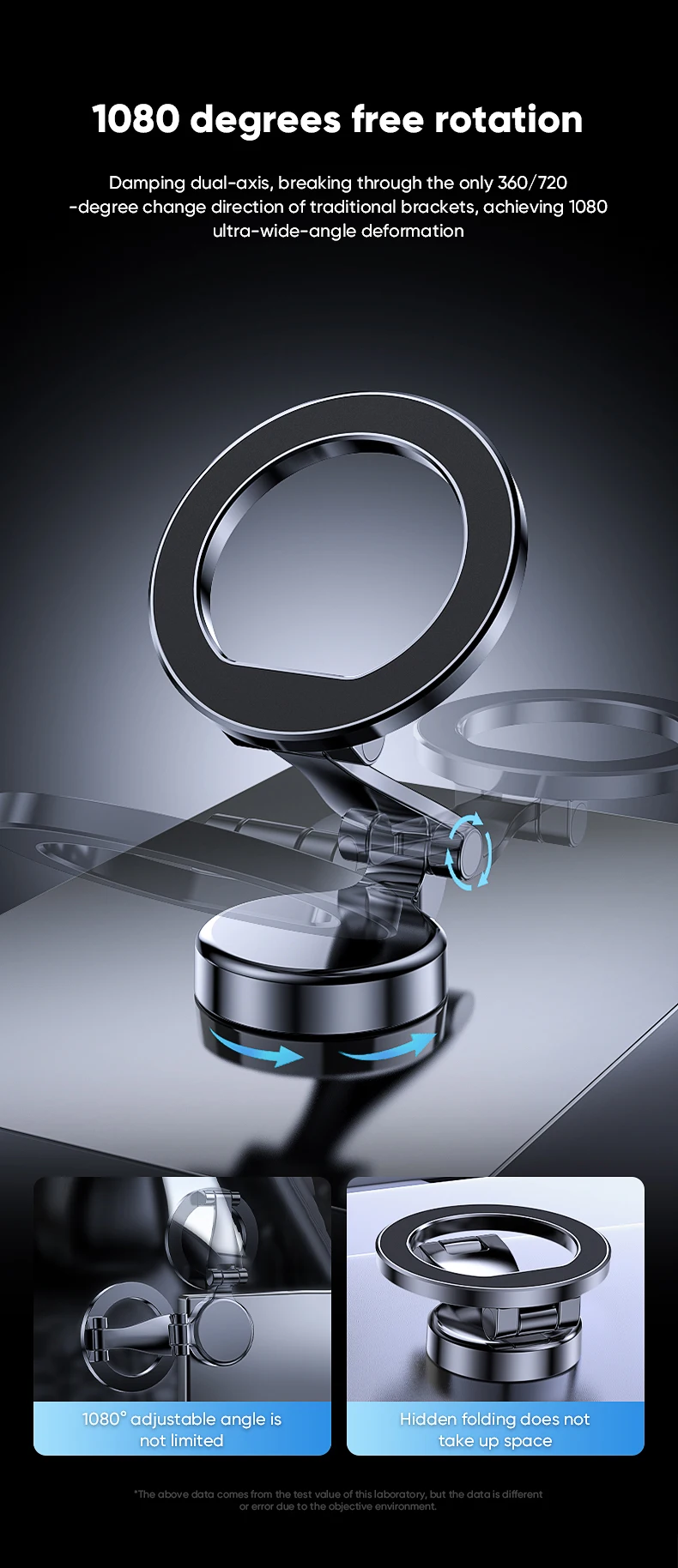 Vouwbare magnetische autohoude - Phone Accessories And Gadget recensie en prijs
