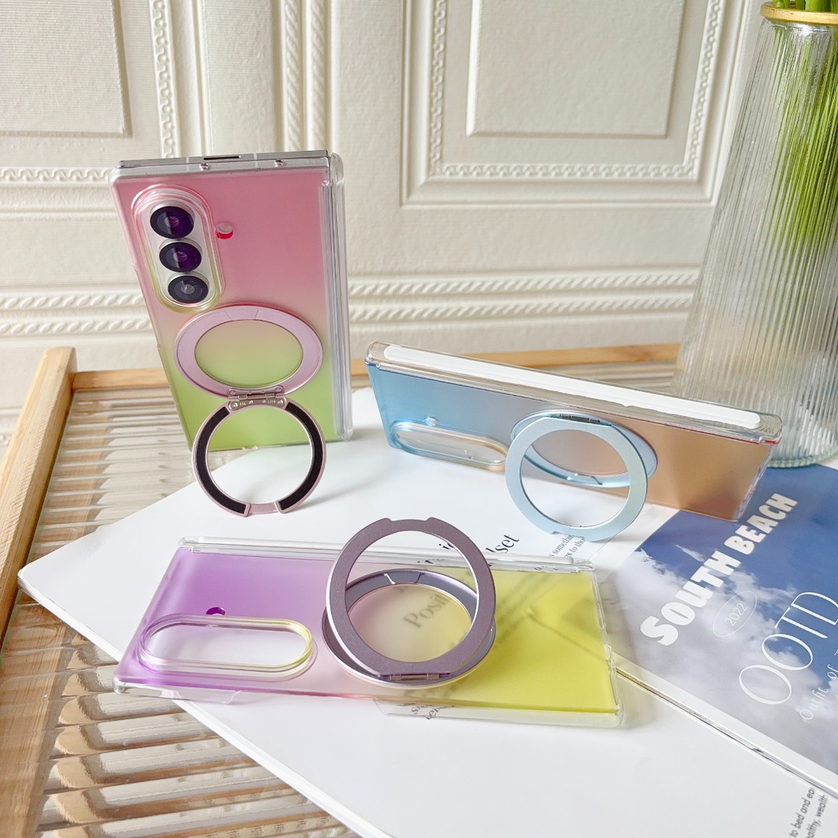 Transparante draaibare ringsta - Phone Accessories Case recensie en prijs