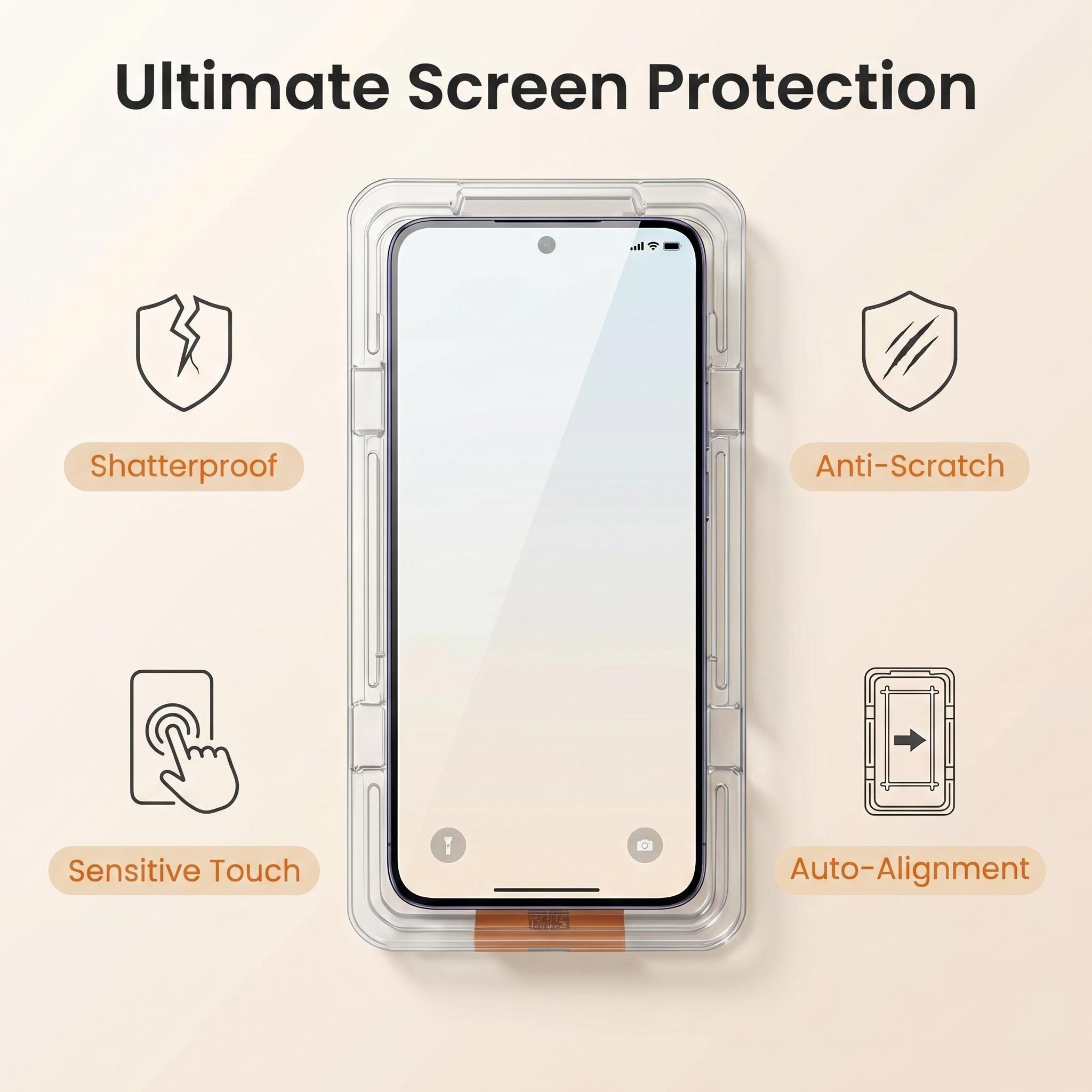 2-pack 4K stofvrij gehard glas - Phone Accessories Online Shop recensie en prijs