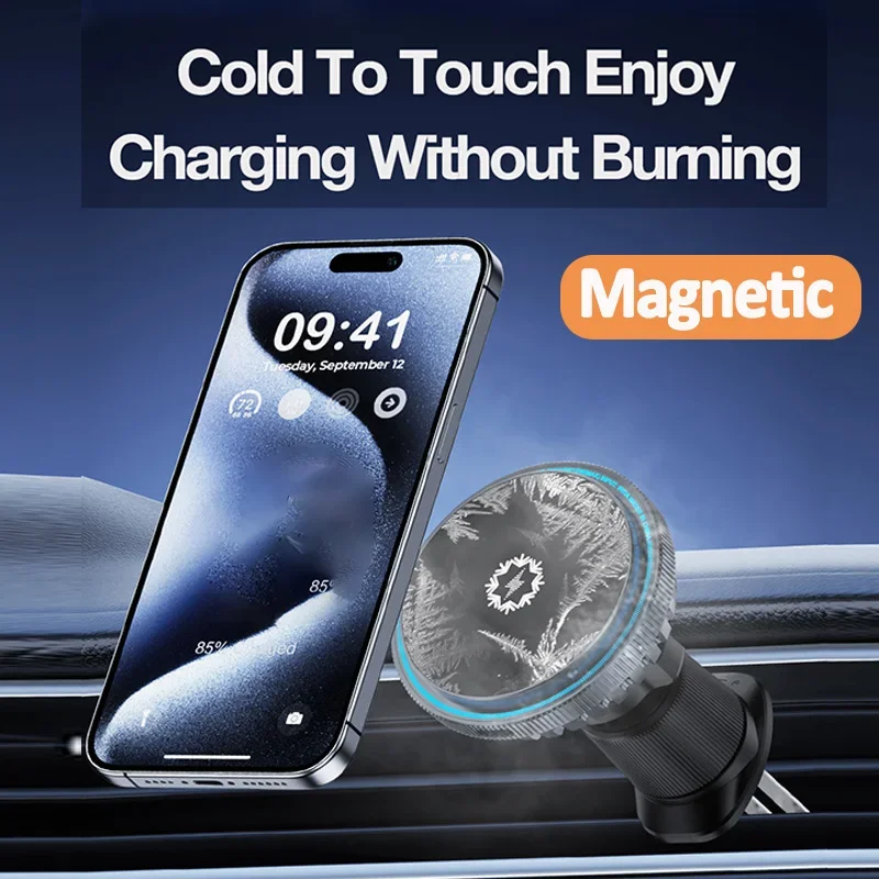 Magnetische draadloze autolade - Phone Cooling Fan recensie en prijs
