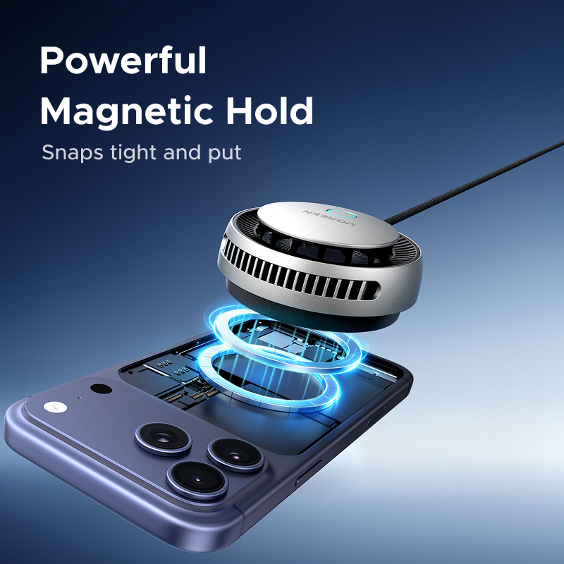 UGREEN MagFlow Pro Qi2.2 25W M - Phone Cooling Fan recensie en prijs